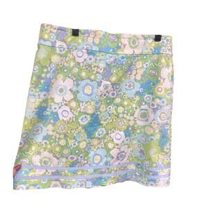 Sigrid Olsen Floral Stretchy Pencil Florida Resort Pencil 10 Skirt